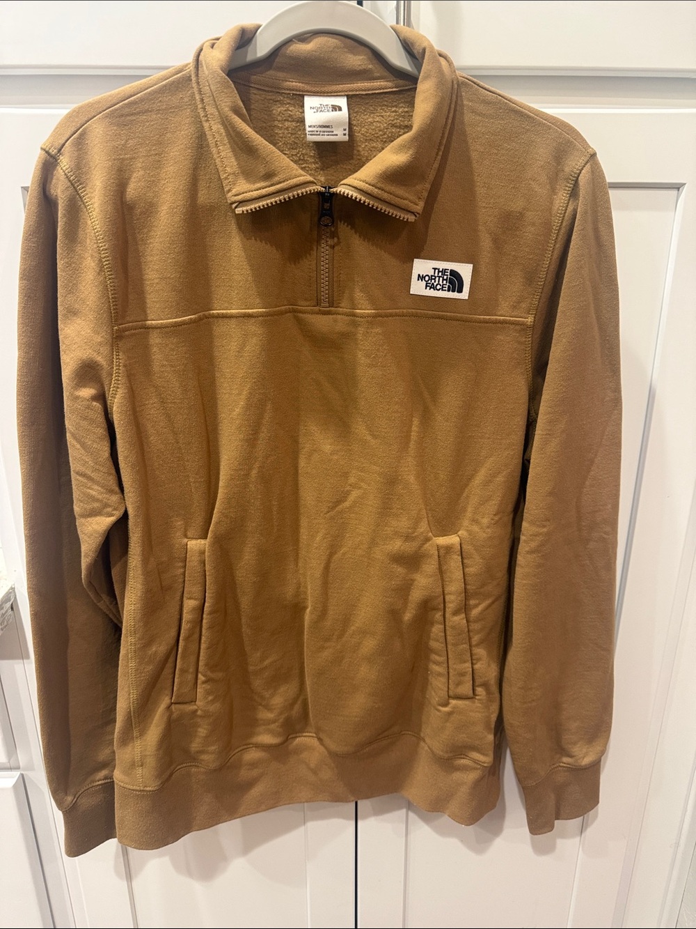 The North Face Men’s Half-Zip Fleece Pullover - Brown